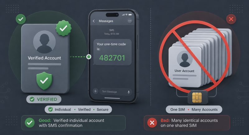 What a PVA (phone verified account) is and how to create one with a virtual number What a PVA (phone verified account) is and how to create one with a virtual number